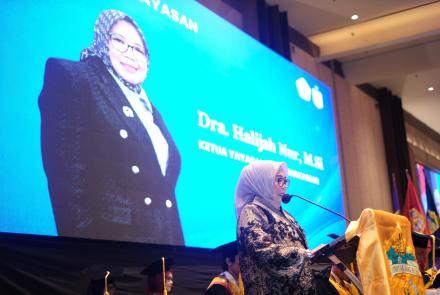 sambutan ketua yayasan